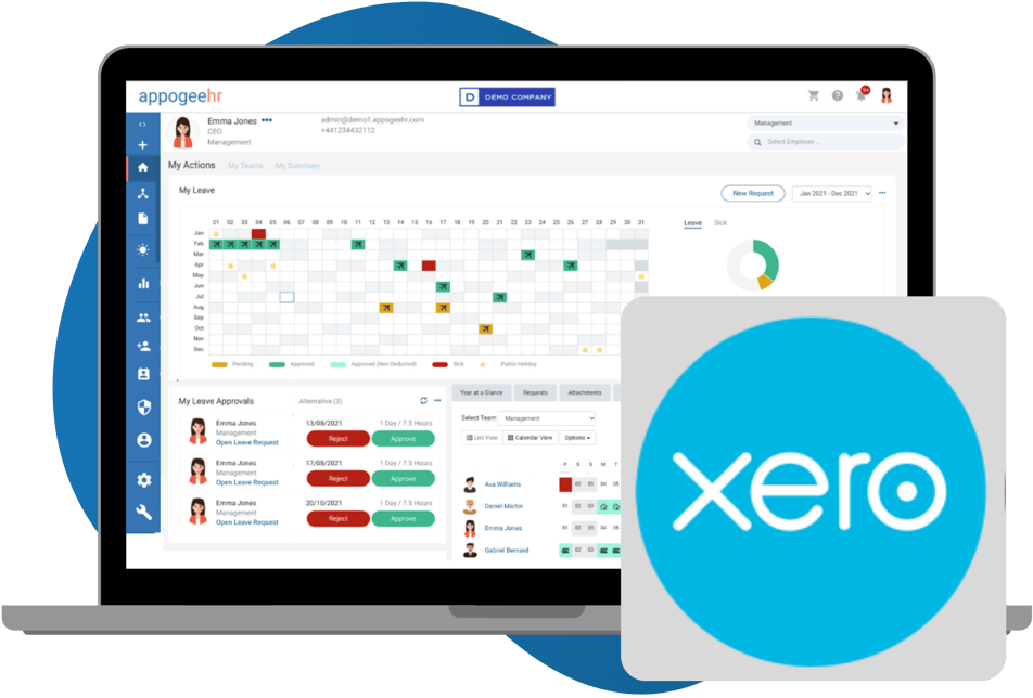 Leave Management for Xero Appogee Leave Appogee HR
